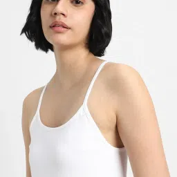 Forever 21 White Cotton Camisole Top image 5