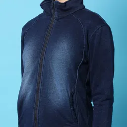 Campus Sutra Navy Regular Fit Jacket image 5