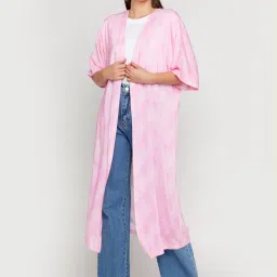 Zink London Pink Long Shrug image 1