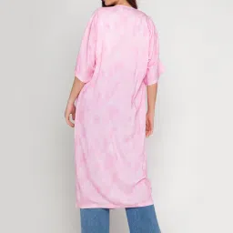 Zink London Pink Long Shrug image 2