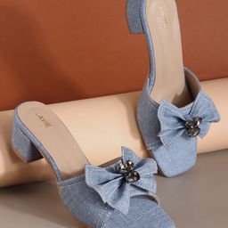 Lavie Embellished Open Toe Party Block Sandals-picture-35