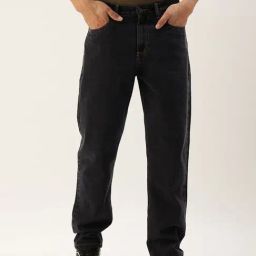 Bene Kleed Charcoal Straight Fit Lightly Washed Jeans-picture-7