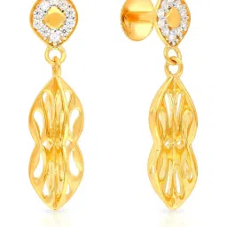 Malabar Gold and Diamonds 22k Gold Earrings for Women image 1