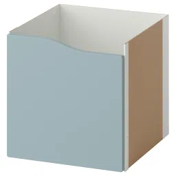 ikea kallax Insert with door, wave shaped/light grey-blue, 33x33 cm-picture-12
