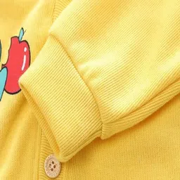 YK Kids Polo Collar Long Sleeve Fleece T-Shirt With Jacket & Trouser image 2