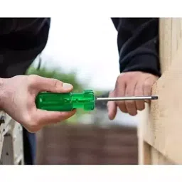 B K JAGAN & CO Steel Torx Screw Driver, T 5 (Green, Silver) image 4