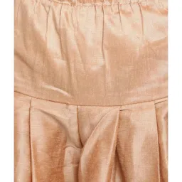 VASTRAMAY Kids White & Rose Gold Kurta Set image 5