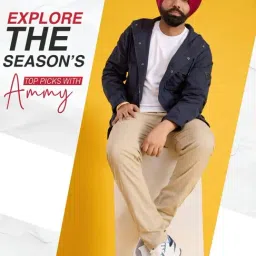 Red Tape White Regular Fit Quilted Jacket image 2