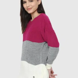 Allen Solly Multi Striped Sweater image 3