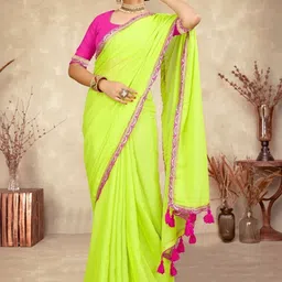 Manthan Creation Art Silk Saree image 2