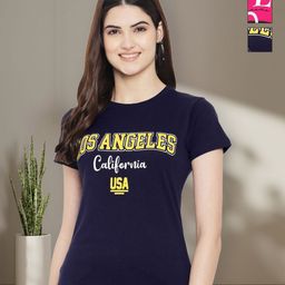 Tromko Women Typography 3 Printed Applique T-shirt-picture-38