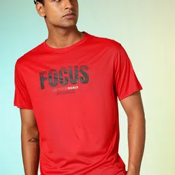 HRX by Hrithik Roshan Men Typography Printed Rapid-Dry Training T-shirt-picture-19