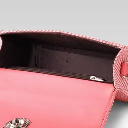 DressBerry Textured Structured Satchel image 5