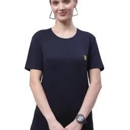 Vimal Jonney Navy & Grey Cotton Logo T-Shirt - Pack Of 2 image 4