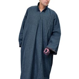 Exotic India Men Pure Wool Phiran from Kashmir with Front Zipper-picture-12