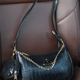 ROYAL CHAALS Textured Crossbody Sling Bag Comes With pouch-picture-27