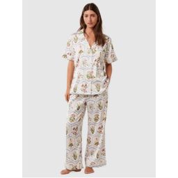 Forever New Evangelina Printed Half Sleeve Shirt and Pant (Set of 2)-image-2