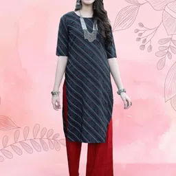 Ethnic basket Women Pack Of 2 Multicoloured Crepe Kurtas image 2