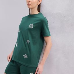HRX by Hrithik Roshan Short Sleeves Printed Co-Ords-picture-46