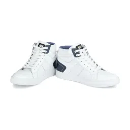 ID Men's Regular White Casual Sneakers image 5