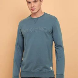 Wrangler Washed Navy Regular Fit Sweatshirt-picture-43