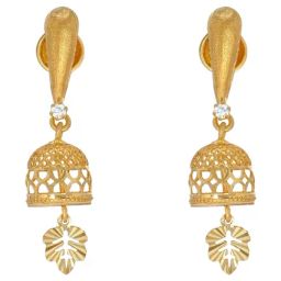 Bhima Jewels 22k (916) Yellow Gold Earrings for Women-picture-10