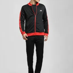 Jack & Jones Black Regular Fit Striped Jacket image 5