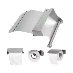 Implemental Bathroom Equipment Combo Stainless Steel Grip Bar 304.8 mm (12 Inch) Size (Set of 4) image 4