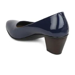 Elle Women's Blue Casual Pumps image 5