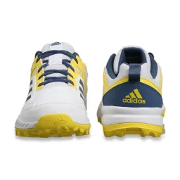 Adidas Men's Cririse V2 White Cricket Shoes image 5