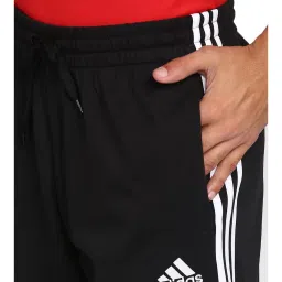 Adidas Black & White Regular Fit Shorts image 4