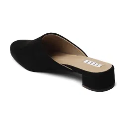 Elle Women's Black Mule Shoes image 5