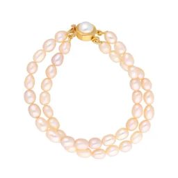 Sri Jagdamba Pearls Pink Pearl Casual Bracelet-picture-29