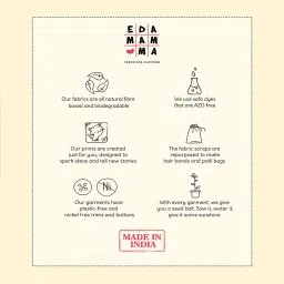 Ed-a-Mamma Kids Multicolor Checks Full Sleeves Shirt image 5