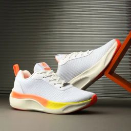 OFF LIMITS Men's OPUS White & Orange Running Shoes-picture-35