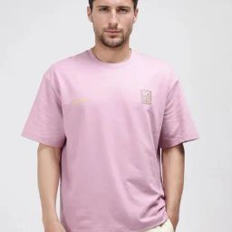 Rare Rabbit Pink Oversized Graphic T-Shirt-picture-21