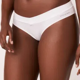 La Vie En Rose White Cotton Panty-image-74
