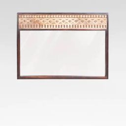 fabindia home Fabindia Brown Mango Wood Wall Mirror-picture-36