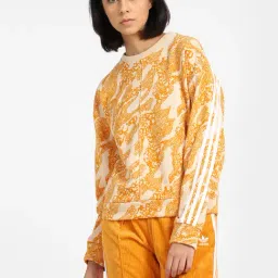 Adidas Yellow TUNiT Allr palm Pullover-image-12