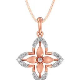 Joyalukkas 18k Gold & Diamond Pendant with Chain for Women-picture-34