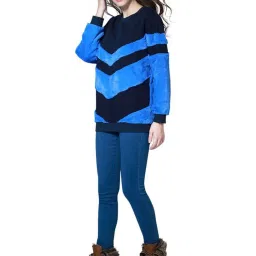 London Rag Blue Striped Sweatshirt image 5