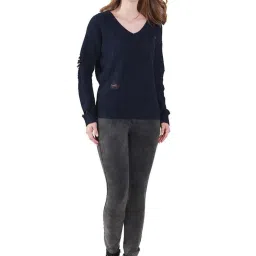 London Rag Navy Crochet Pattern Sweater image 5