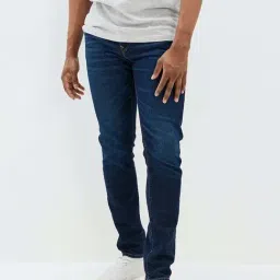 American Eagle Outfitters Blue Cotton Slim Fit Jeans-image-39
