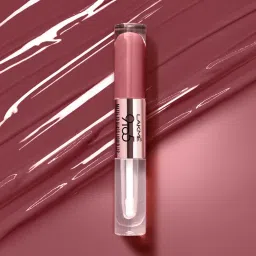 Lakme 9 To 5 Matte To Glass Liquid Lip Brown Sugar - 7.6 ml image 4