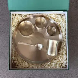 Indian Bartan Bronze Kansa Dinner Sets-image-75