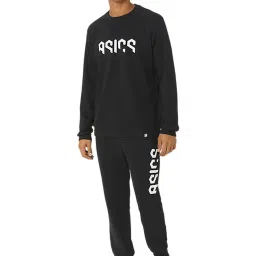 Asics Performance Black Regular Fit Printed Sweatshirt image 5