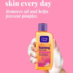 Clean & Clear Foaming Face Wash - 150 ml image 5