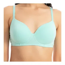 Zivame Blue Under Wired Padded T-Shirt Bra image 4