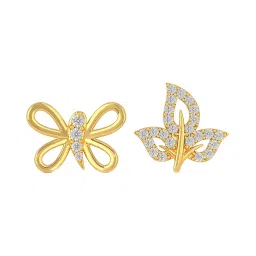 Joyalukkas 22 kt Gold Mismatch Earrings image 1