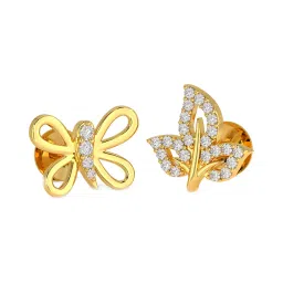 Joyalukkas 22 kt Gold Mismatch Earrings image 2